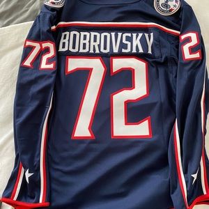 BNWT Sergei Bobrovsky Columbus Blue Jackets Jersey